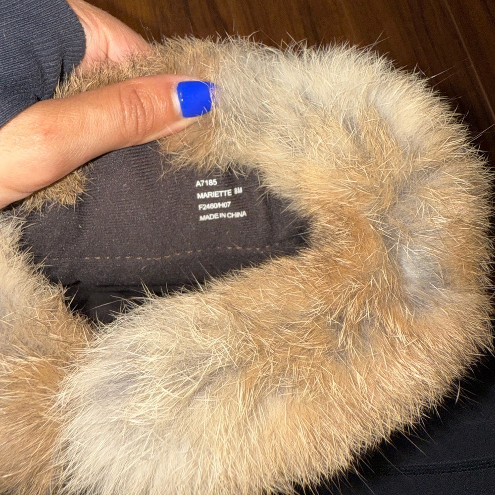 Coach Tan and Brown Fur-Trimmed Boots - Picture 6 of 6